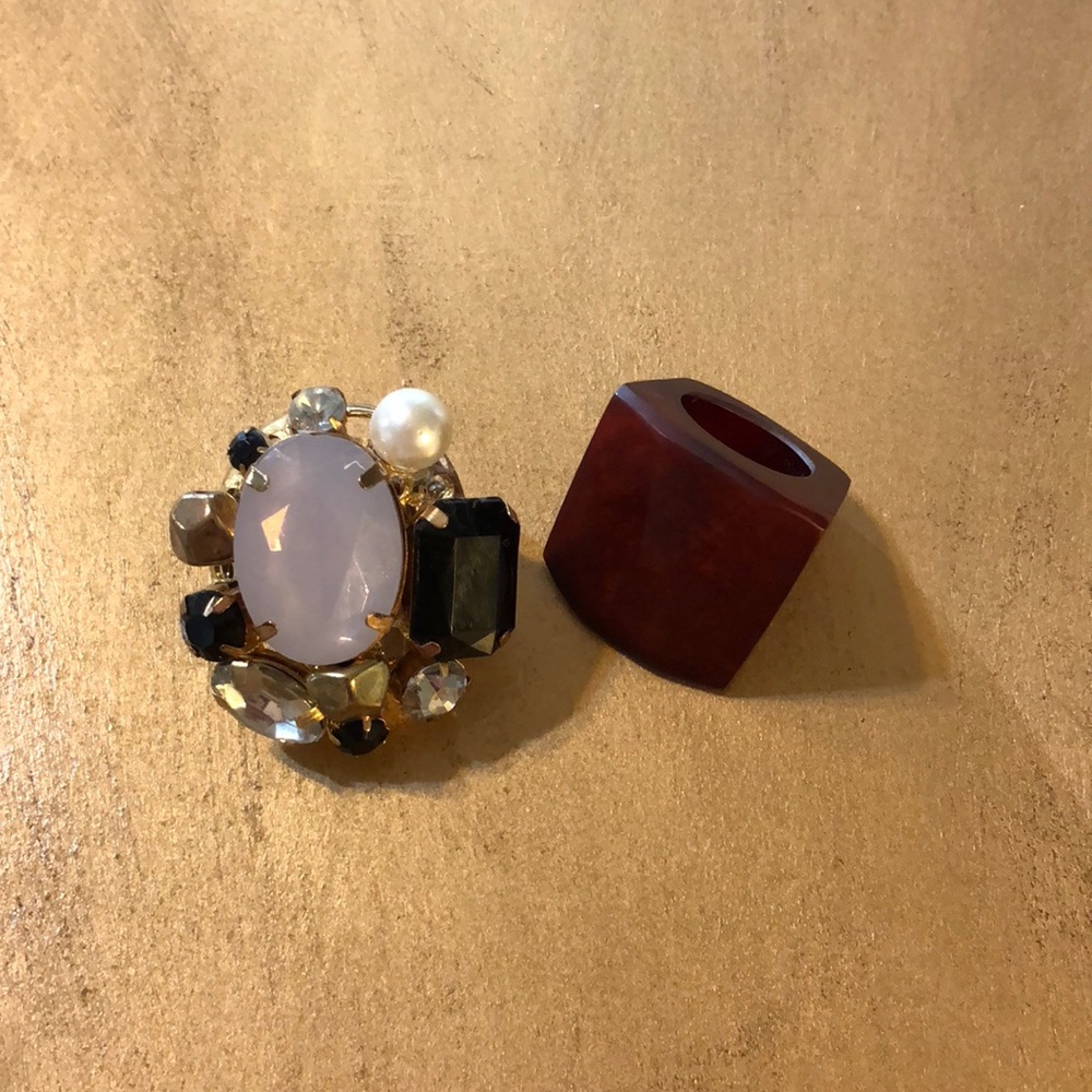 Two Cocktail Rings